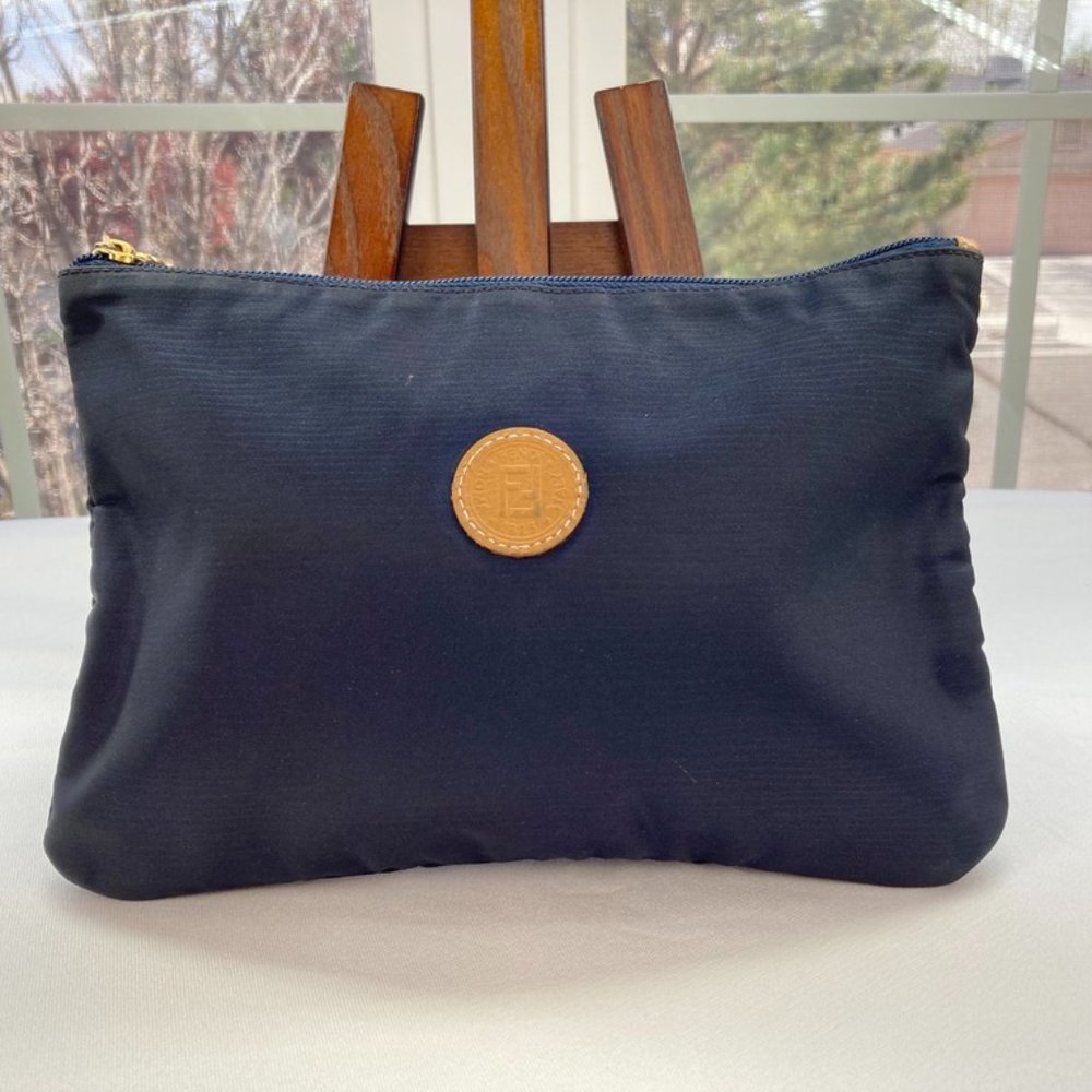 Fendi Nylon Cosmetic Pouch